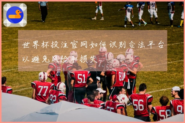 世界杯投注官网如何识别合法平台以避免风险和损失